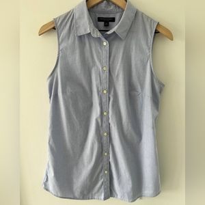 Banana Republic Riley Sleeveless Tailored Shirt